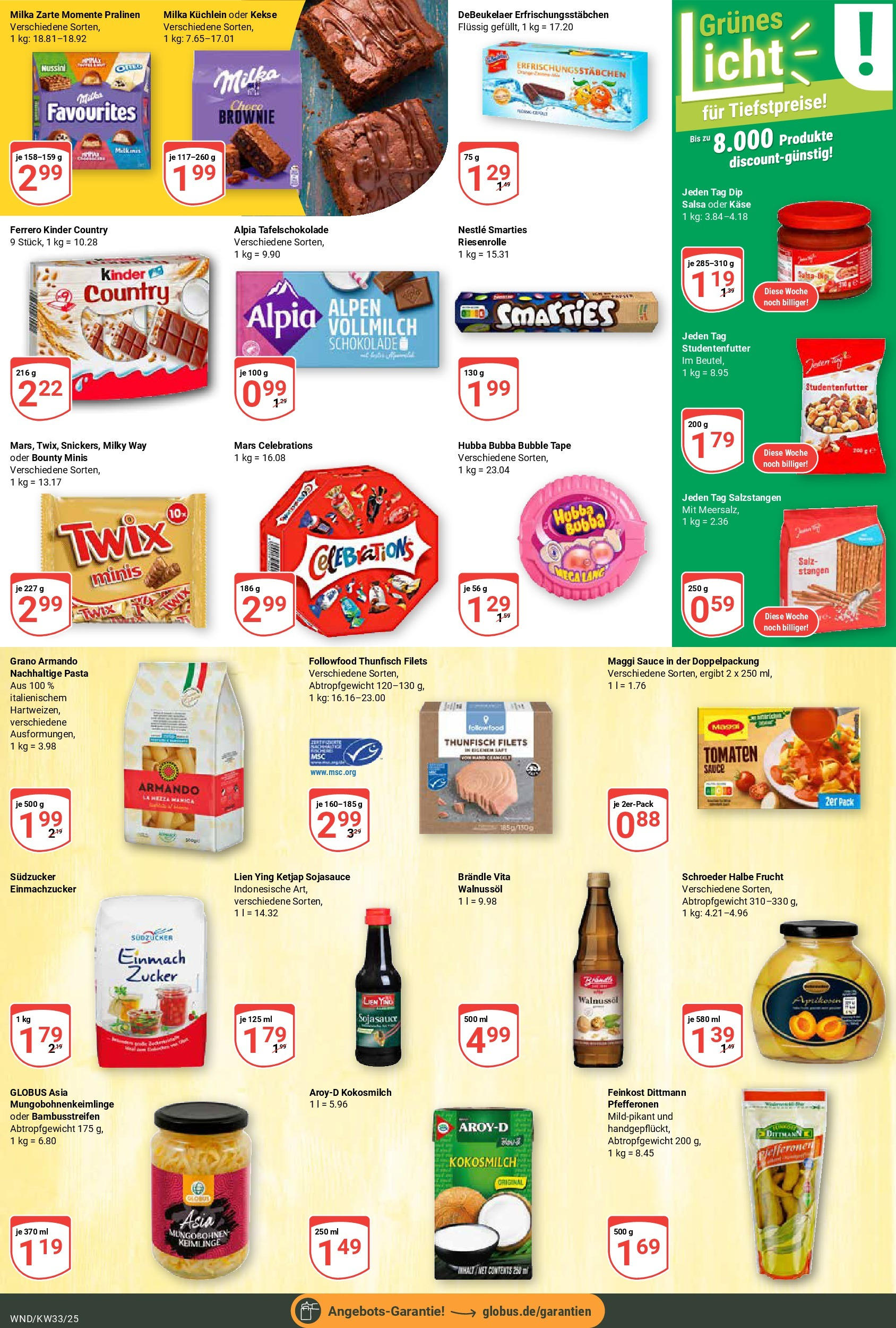 Globus prospekt St. Wendel (ab 11.08.2025) » Angebote ab Montag | Seite: 22 | Produkte: Maggi, Mars, Twix, Zucker Globus prospekt St. Wendel (ab 11.08.2025) » Angebote online | Seite: 22 | Produkte: Maggi, Mars, Twix, Zucker