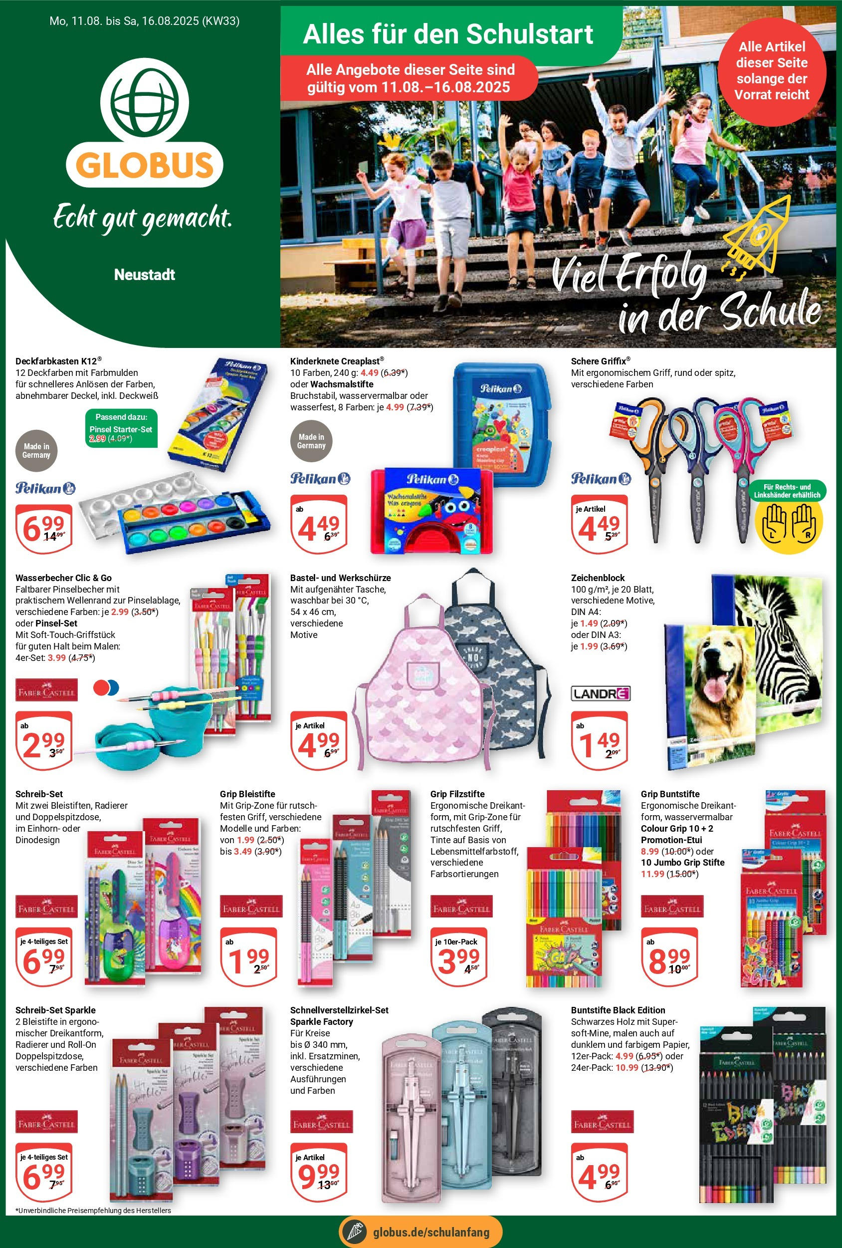 Globus prospekt Neustadt	 (ab 11.08.2025) » Angebote online | Seite: 1 | Produkte: Pinsel