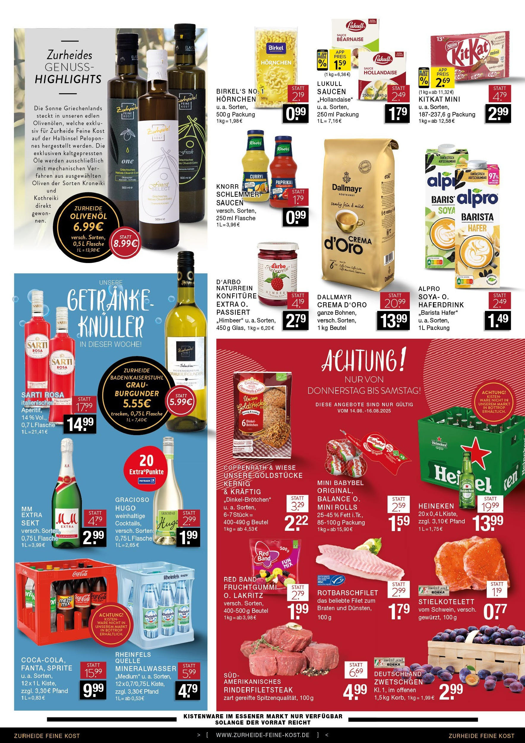 Edeka prospekt Gladbeck	 (ab 11.08.2025) » Angebote Online | Seite: 6 | Produkte: Knorr, Alpro, Paprika, Rheinfels quelle