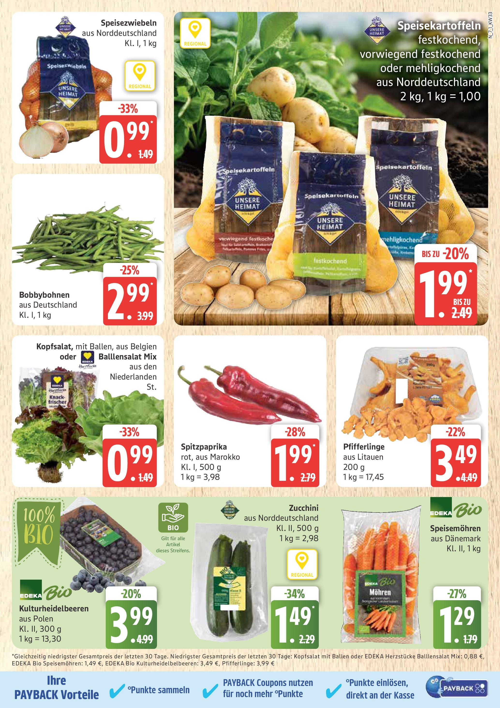Marktkauf - Marktkauf: Wochenangebote (ab 11.08.2025) » Angebote online | Seite: 7 | Produkte: Mohren, Pfifferlinge, Zucchini
