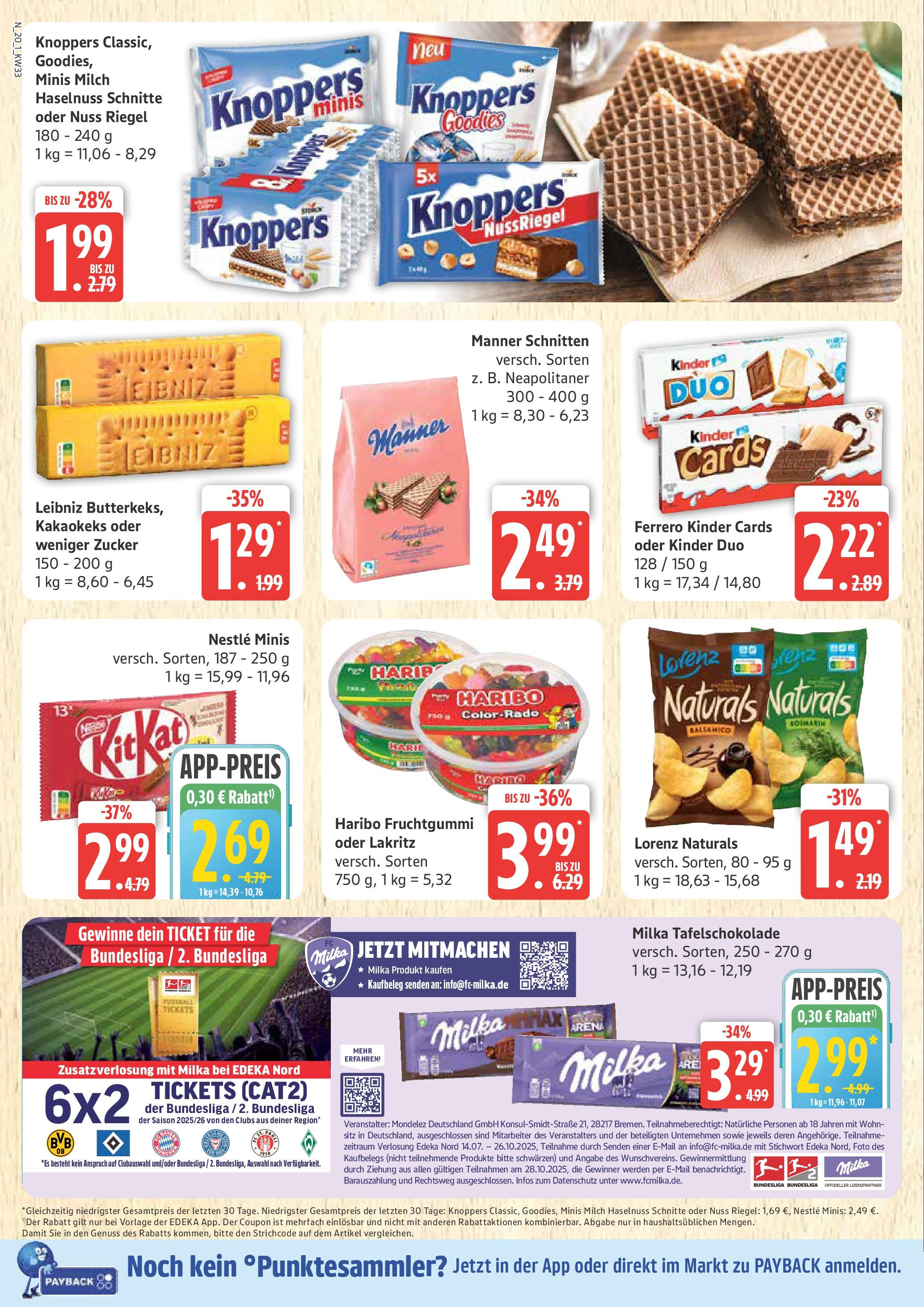 Marktkauf - Marktkauf: Wochenangebote (ab 11.08.2025) » Angebote online | Seite: 20 | Produkte: Milch, Balsamico, Zucker, Knoppers