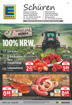 Edeka prospekt Bonn-Ippendorf	 gültig ab dem 10.08.2025
