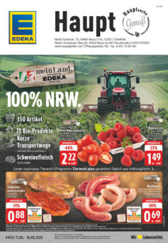 Edeka prospekt Neuss	 gültig ab dem 11.08.2025