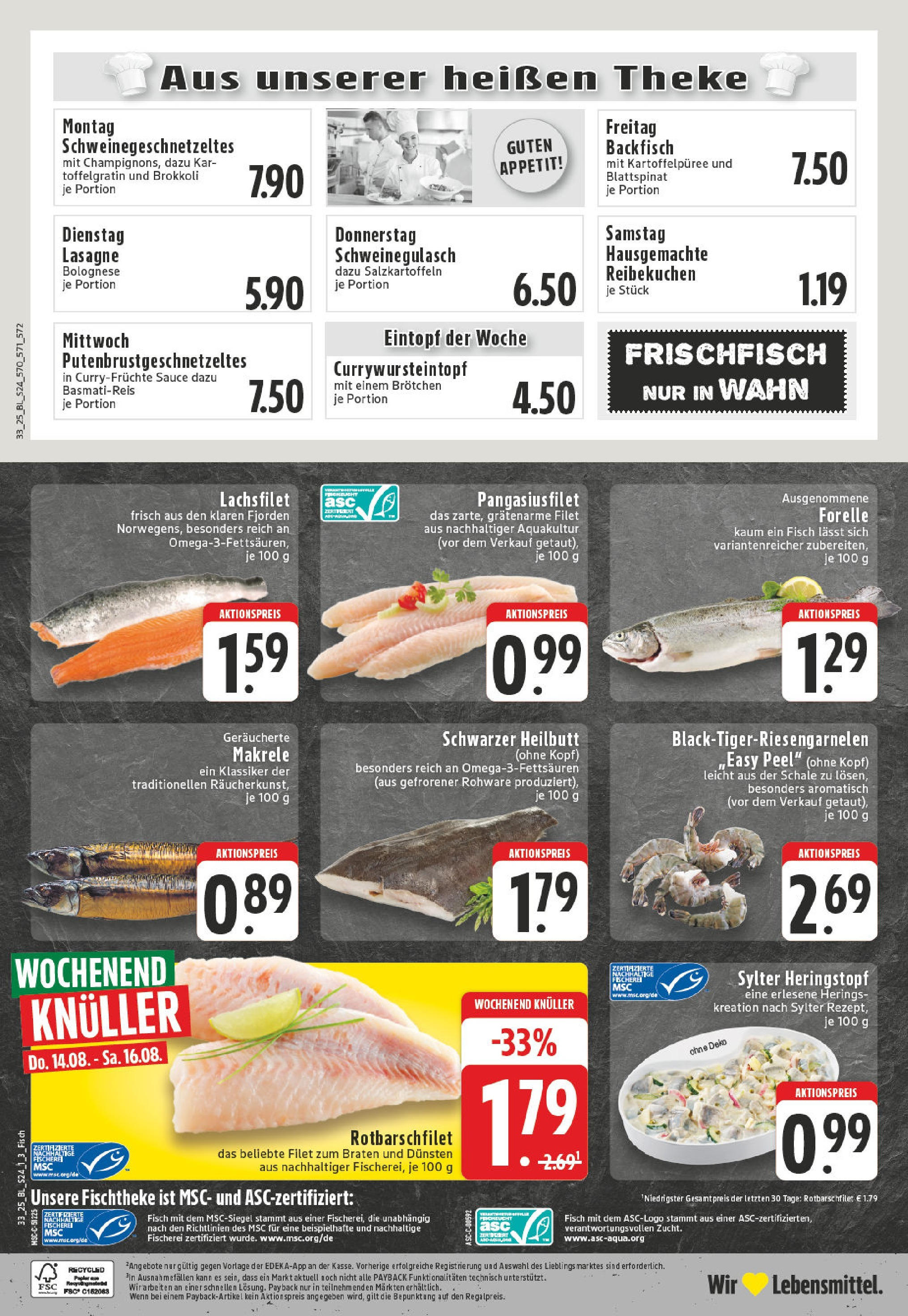 Edeka prospekt Köln	 (ab 11.08.2025) » Angebote Online | Seite: 24 | Produkte: Basmatireis, Theke, Fisch, Brokkoli