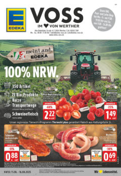 Edeka prospekt Werther	 gültig ab dem 11.08.2025