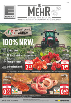 Edeka prospekt Bochum	 gültig ab dem 11.08.2025