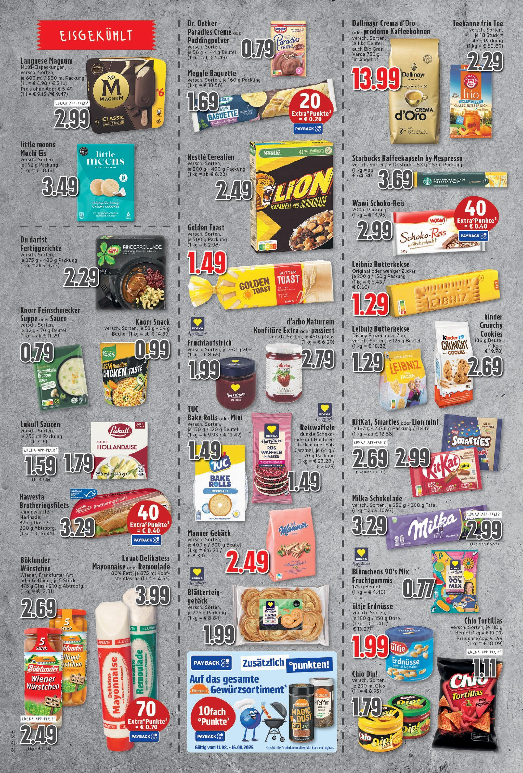 Edeka prospekt Neukirchen-Vluyn	 (ab 11.08.2025) » Angebote Online | Seite: 6 | Produkte: Schokolade, Milka schokolade, Fertiggerichte, Chio tortillas