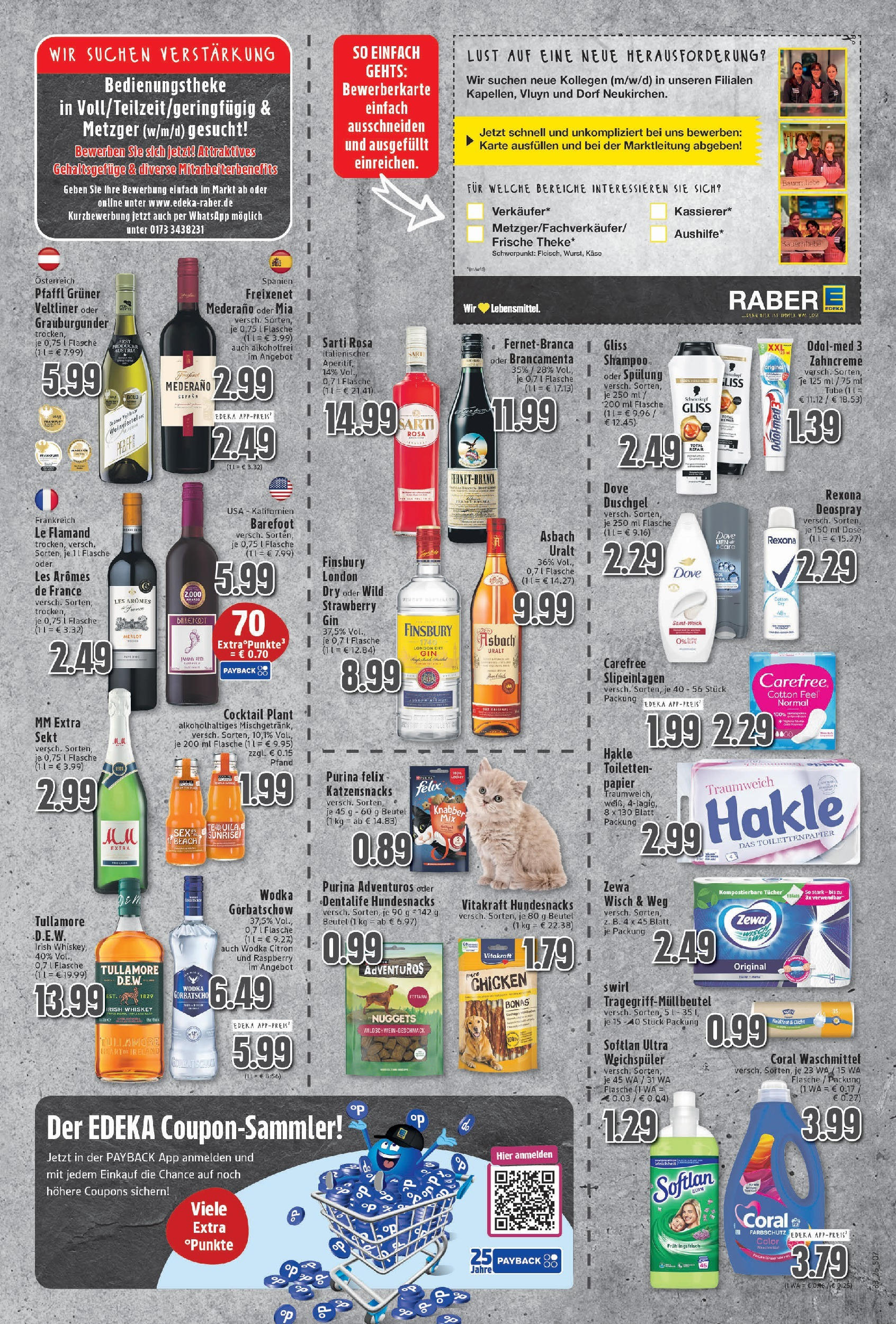 Edeka prospekt Neukirchen-Vluyn	 (ab 11.08.2025) » Angebote Online | Seite: 7 | Produkte: Coral, Sekt, Spülung, Tequila