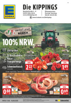 Edeka prospekt Köln	 gültig ab dem 11.08.2025