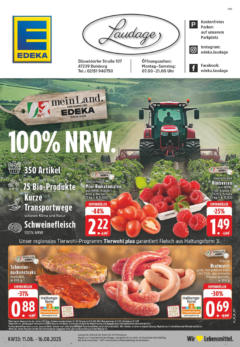 Edeka prospekt Duisburg-Rumeln	 gültig ab dem 11.08.2025