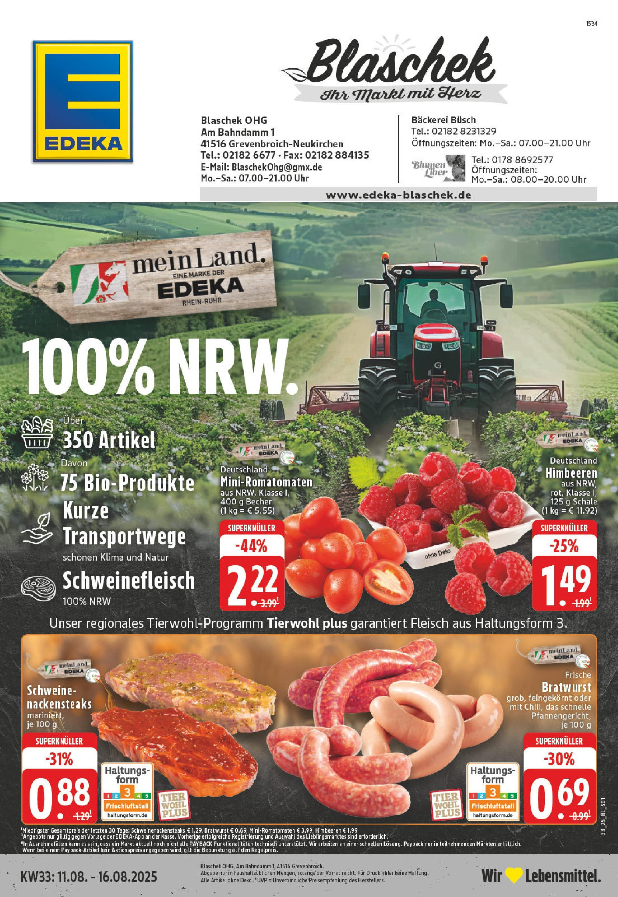 Edeka prospekt Grevenbroich (ab 11.08.2025) » Angebote Online | Seite: 1 | Produkte: Schokolade, Eiscreme, Mineralwasser, Haferdrink Edeka prospekt Grevenbroich (ab 11.08.2025) » Angebote Online | Seite: 1 | Produkte: Schokolade, Eiscreme, Mineralwasser, Haferdrink