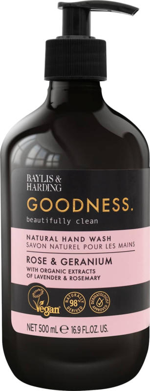 Baylis & Harding Flüssigseife Goodness Rose & Geranium