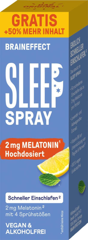 BRAINEFFECT Sleep Spray Strong