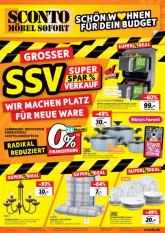 Sconto Prospekt 	 gültig ab dem 09.08.2025