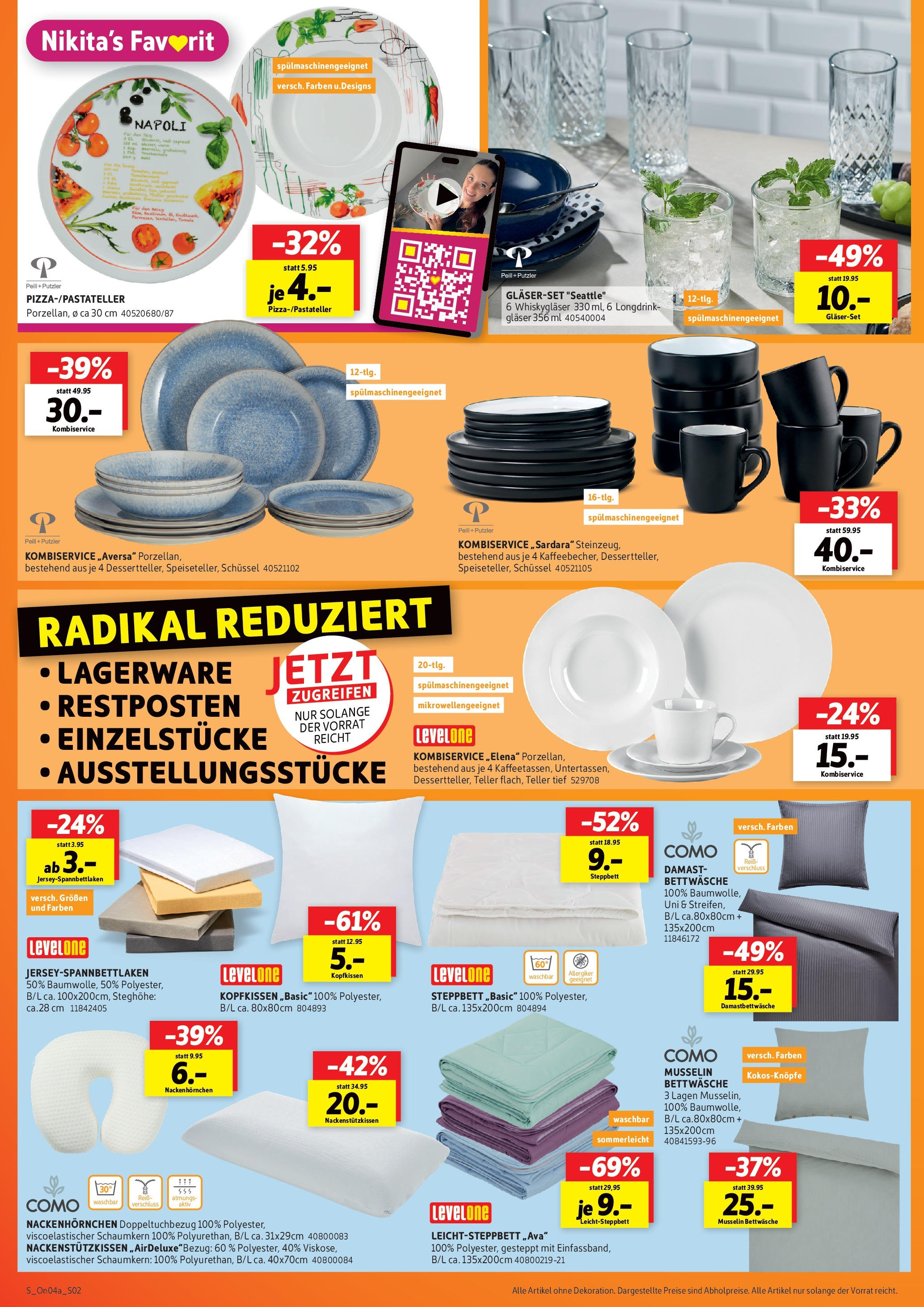 Sconto Prospekt Erfurt (ab 09.08.2025) zum Blättern | Seite: 2 | Produkte: Bettwäsche, Kopfkissen
