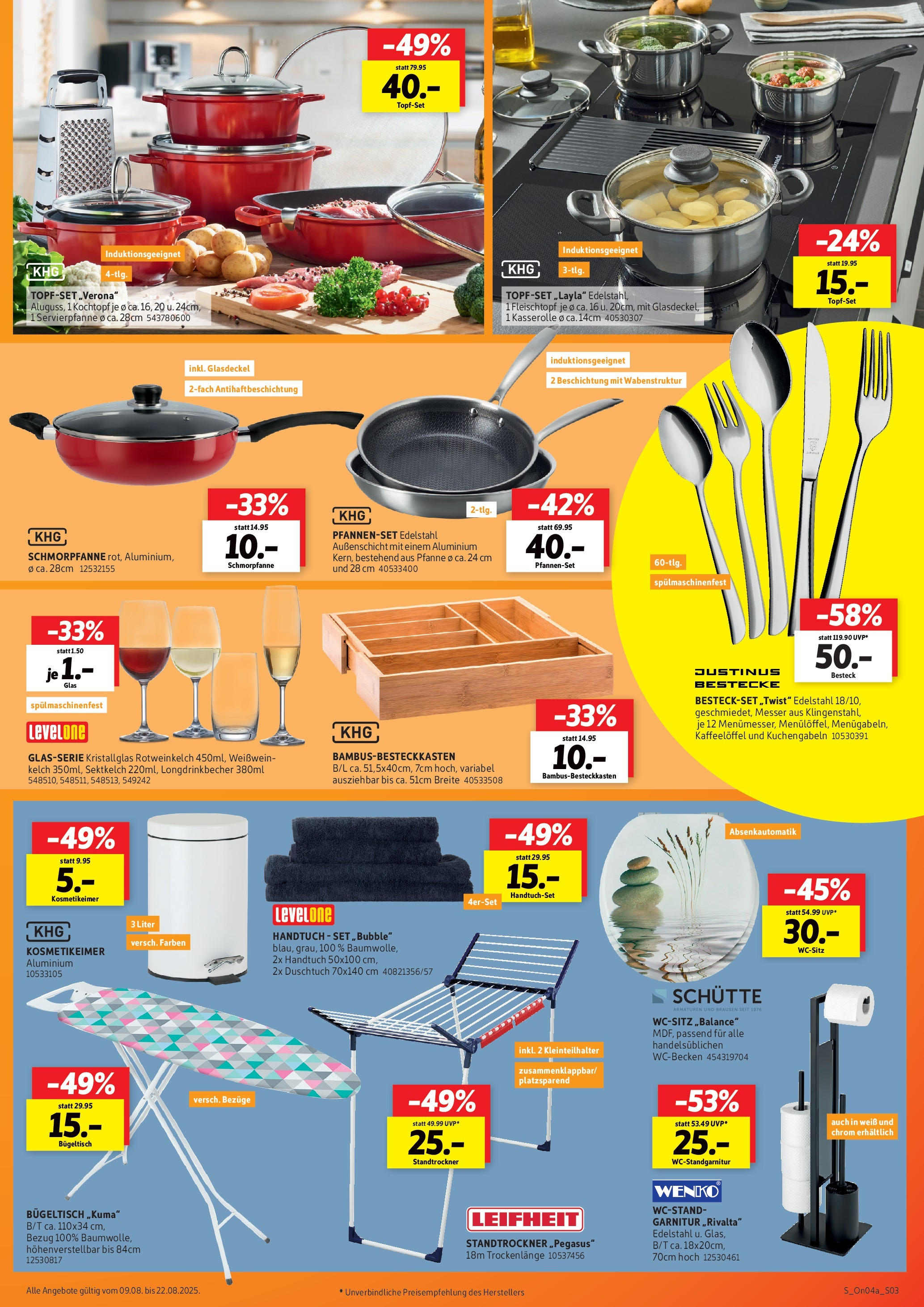 Sconto Prospekt Erfurt (ab 09.08.2025) zum Blättern | Seite: 3 | Produkte: Weißwein