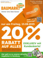 Globus Baumarkt Globus Baumarkt: Wochenangebote - bis 16.08.2025