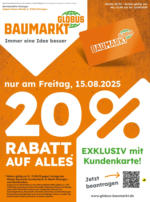 Globus Baumarkt Globus Baumarkt: Wochenangebote - bis 16.08.2025