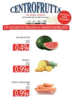 Centro frutta Alta qualita sempre conveniente - al 31.08.2025