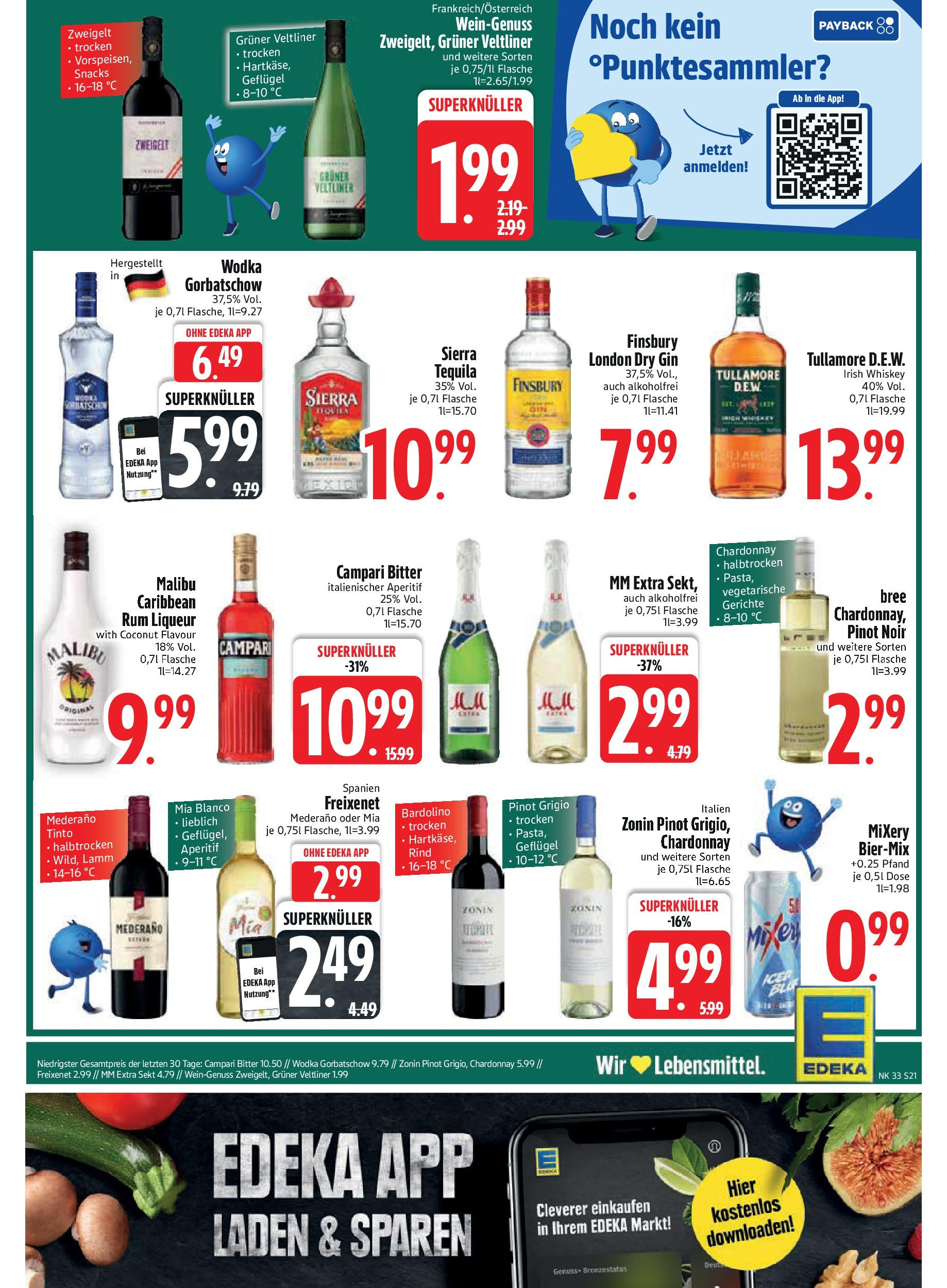 Edeka prospekt Neusäß-Steppach (ab 11.08.2025) » Angebote Online | Seite: 21 | Produkte: Freixenet, Campari, Freixenet mederano, Mixery Edeka prospekt Neusäß-Steppach (ab 11.08.2025) » Angebote Online | Seite: 21 | Produkte: Freixenet, Campari, Freixenet mederano, Mixery