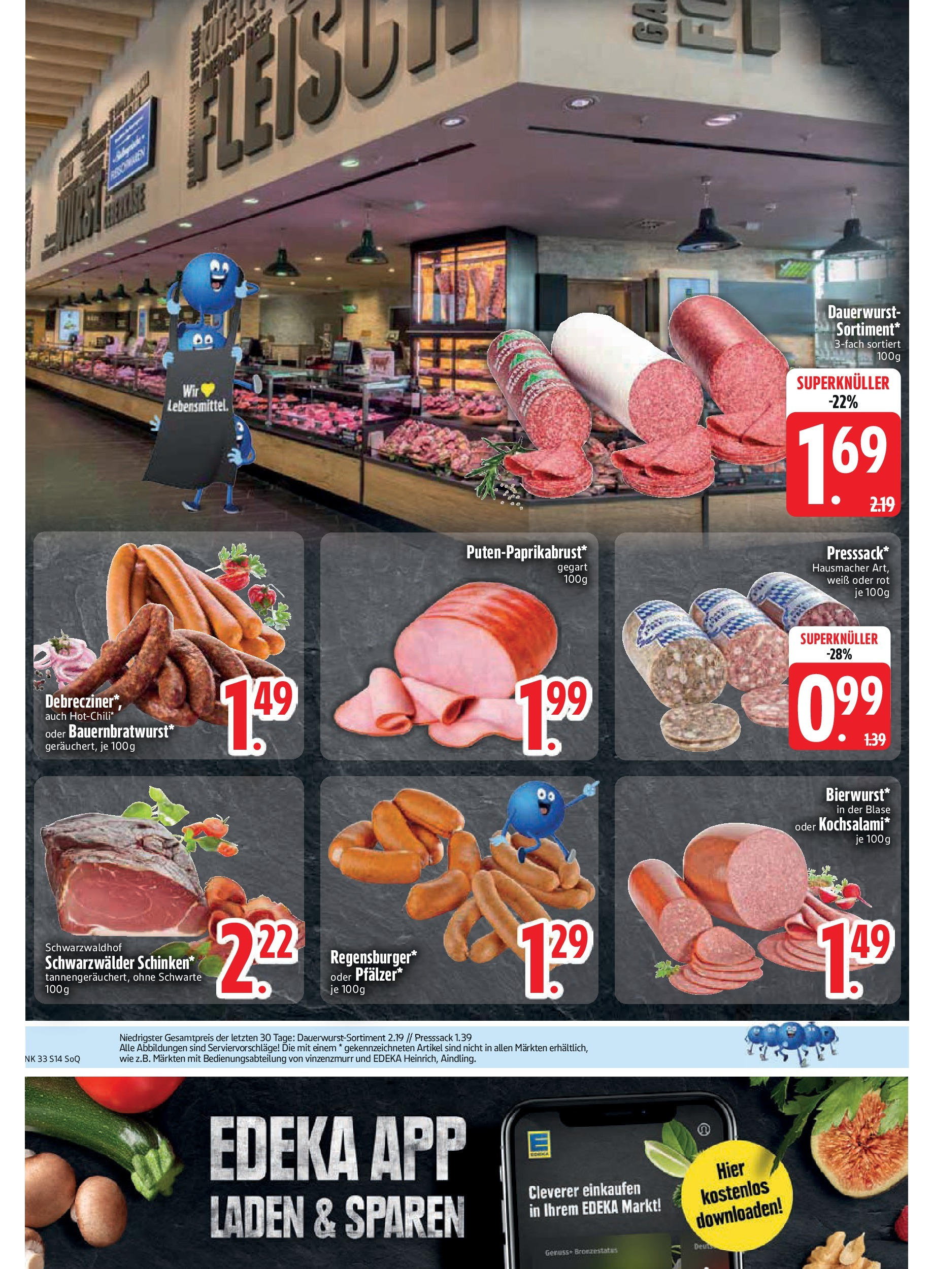 Edeka prospekt Trostberg	 (ab 11.08.2025) » Angebote Online | Seite: 14