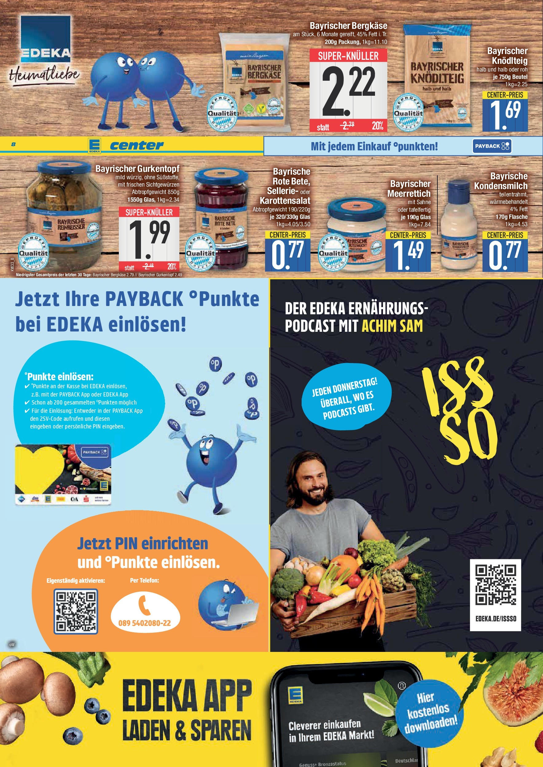 Edeka prospekt Ingolstadt (ab 11.08.2025) » Angebote Online | Seite: 8 | Produkte: Sahne, Telefon Edeka prospekt Ingolstadt (ab 11.08.2025) » Angebote Online | Seite: 8 | Produkte: Sahne, Telefon