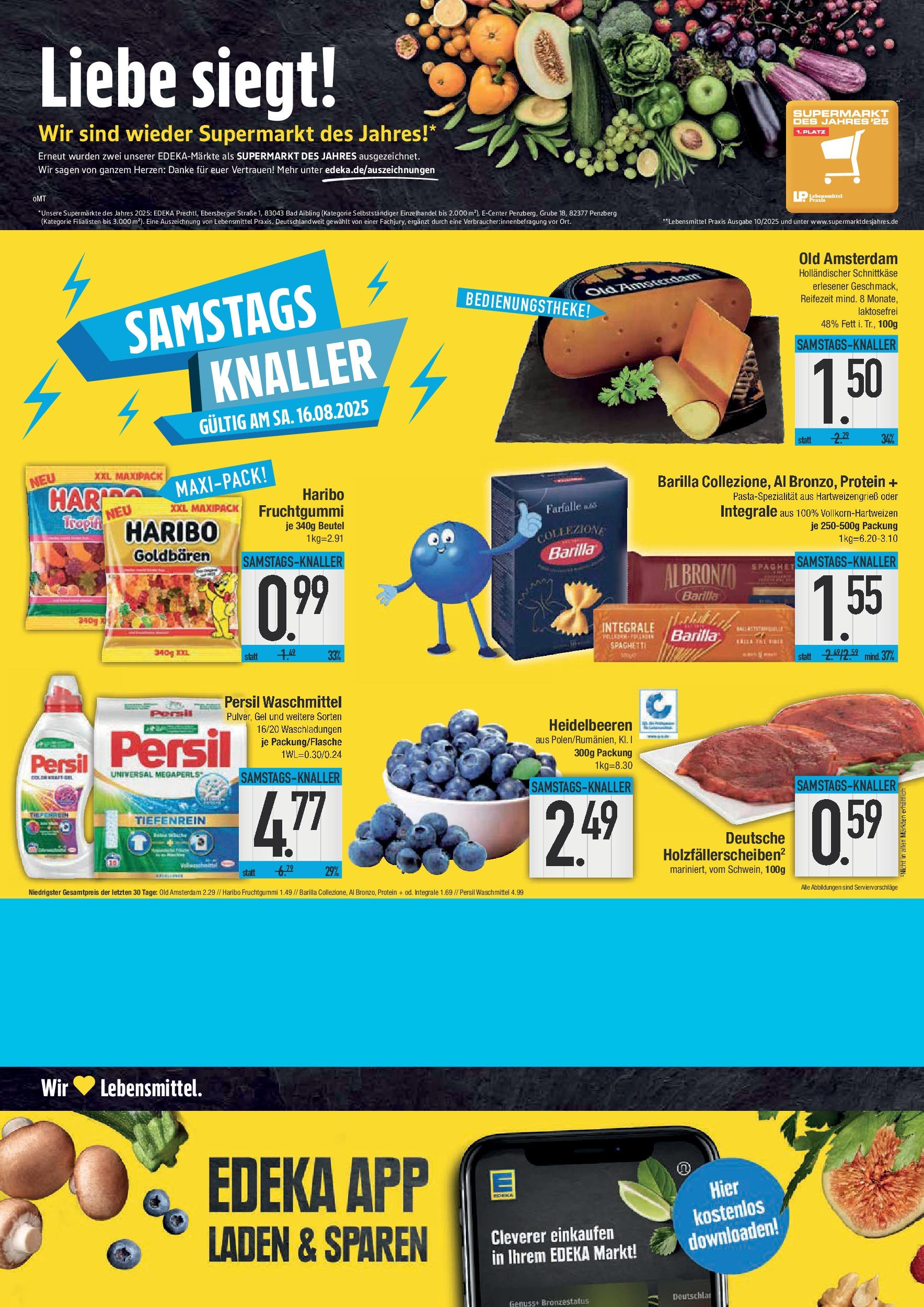 Edeka prospekt Ingolstadt (ab 11.08.2025) » Angebote Online | Seite: 20 | Produkte: Barilla, Bad, Heidelbeeren, Persil Edeka prospekt Ingolstadt (ab 11.08.2025) » Angebote Online | Seite: 20 | Produkte: Barilla, Bad, Heidelbeeren, Persil