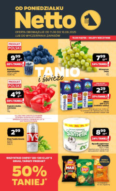 Pogląd oferty "Netto - NETTO T33A ważne do 16.08" - ważna od 10.08.2025
