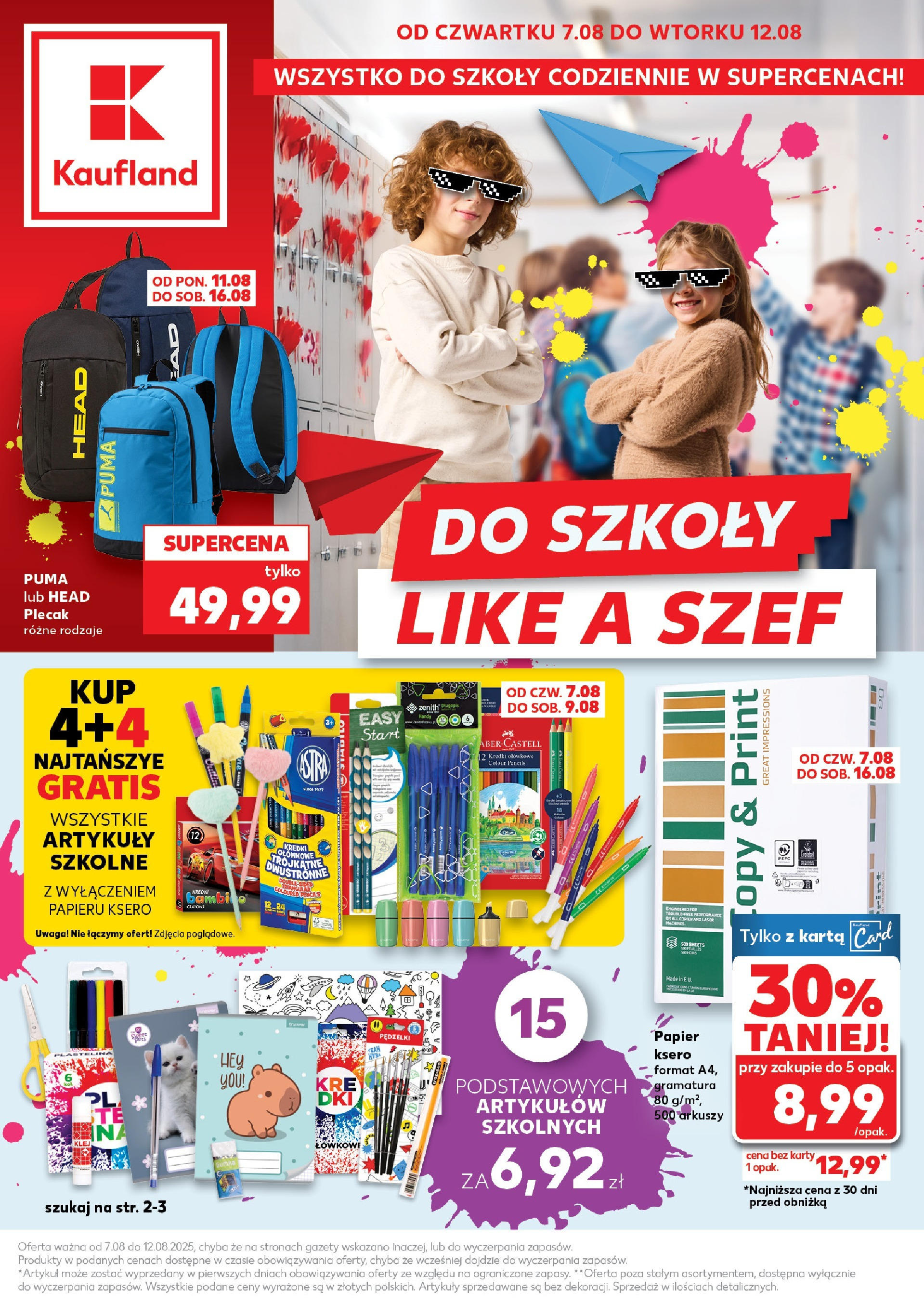 KAUFLAND gazetka promocyjna 07.08.2025 - Promocje - Numer strony 1