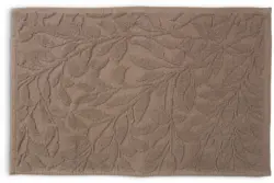 JYSK Постелка за баня ALMVIK 50x80 тъмен пясък KRONBORG
