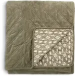 JYSK JYSK Кувертюра VILLMORELL 220x240 зелена/бяла