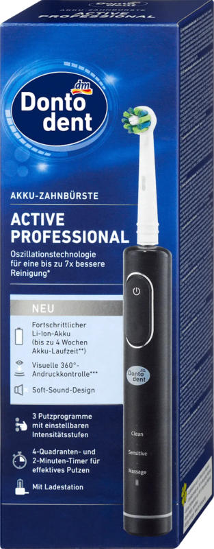 Dontodent Elektrische Zahnbürste Active Professional