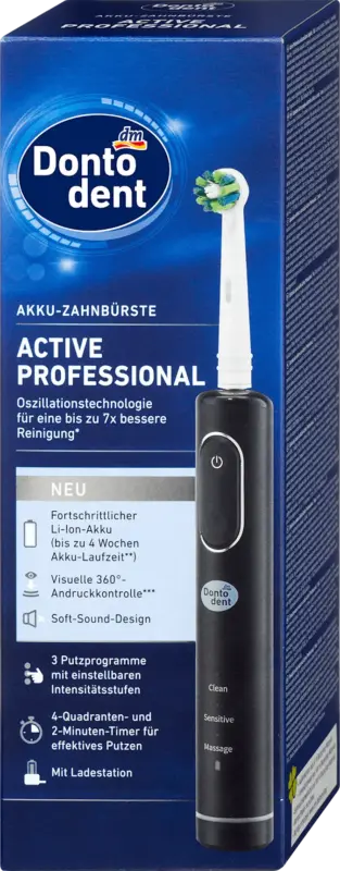Dontodent Elektrische Zahnbürste Active Professional