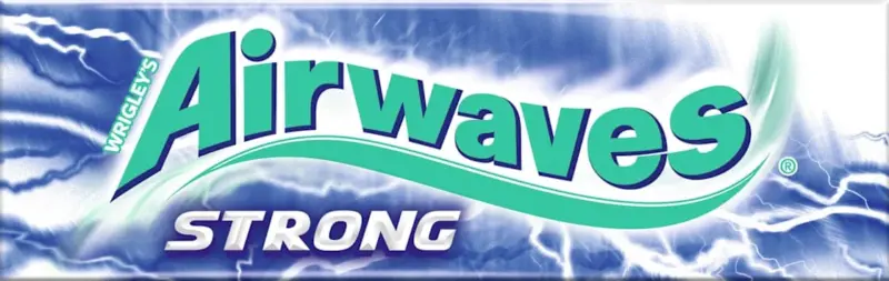 Airwaves Kaugummi, Strong, zuckerfrei