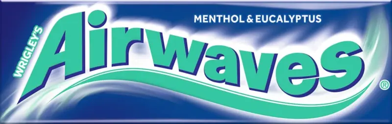 Airwaves Kaugummi, Menthol & Eukalyptus, zuckerfrei