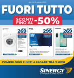 Sinergy Fuori tutto - al 31.08.2025