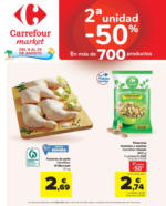 Carrefour Market 2ªunidad -70% En más de 700 productos - hasta el 25.08.2025
