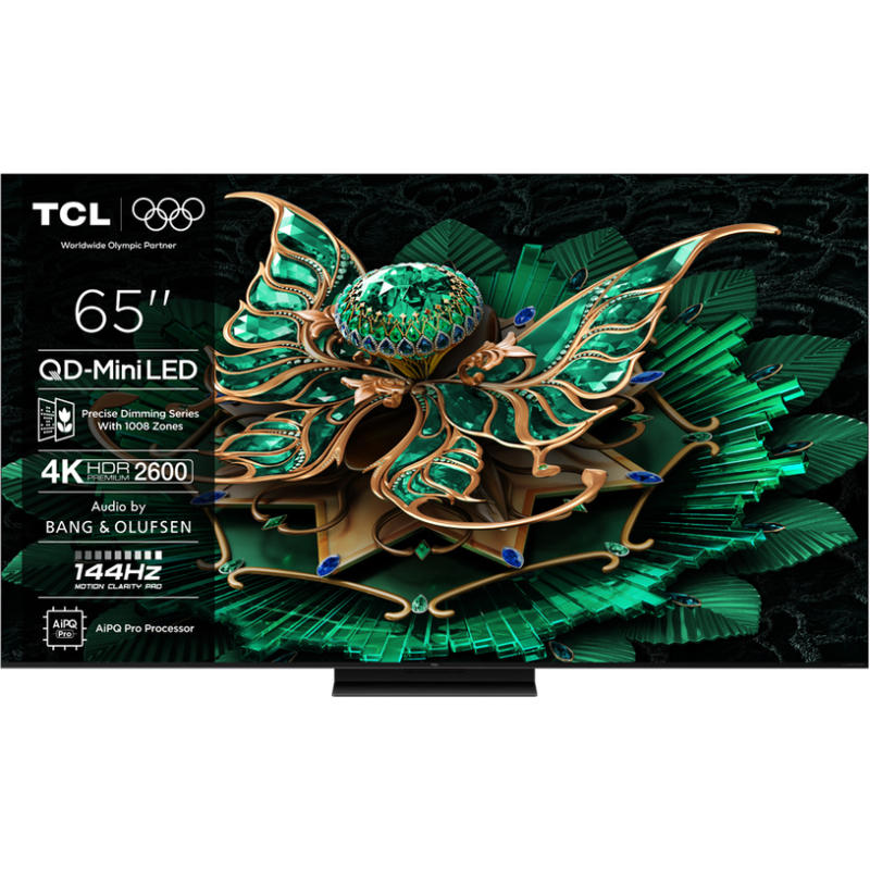 Телевизор TCL 65C71K 4K Ultra HD Mini LED SMART TV, GOOGLE TV, 65.0 ", 189.0 см
