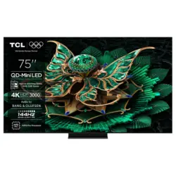Телевизор TCL 75C71K 4K Ultra HD Mini LED SMART TV, GOOGLE TV, 75.0 ", 189.0 см