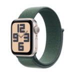 Технополис Смарт часовник APPLE WATCH SE2 V3 STARLIGHT ALUMIN CASE LAKE GREEN SPORT LOOP MXEH3 40 MM, GPS, WLAN, ПУЛСОМЕР - до 28-08-25