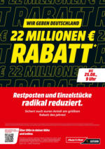 Media Markt MediaMarkt Millionen Rabatte - gültig bis 25.08.2025 - bis 17.08.2025