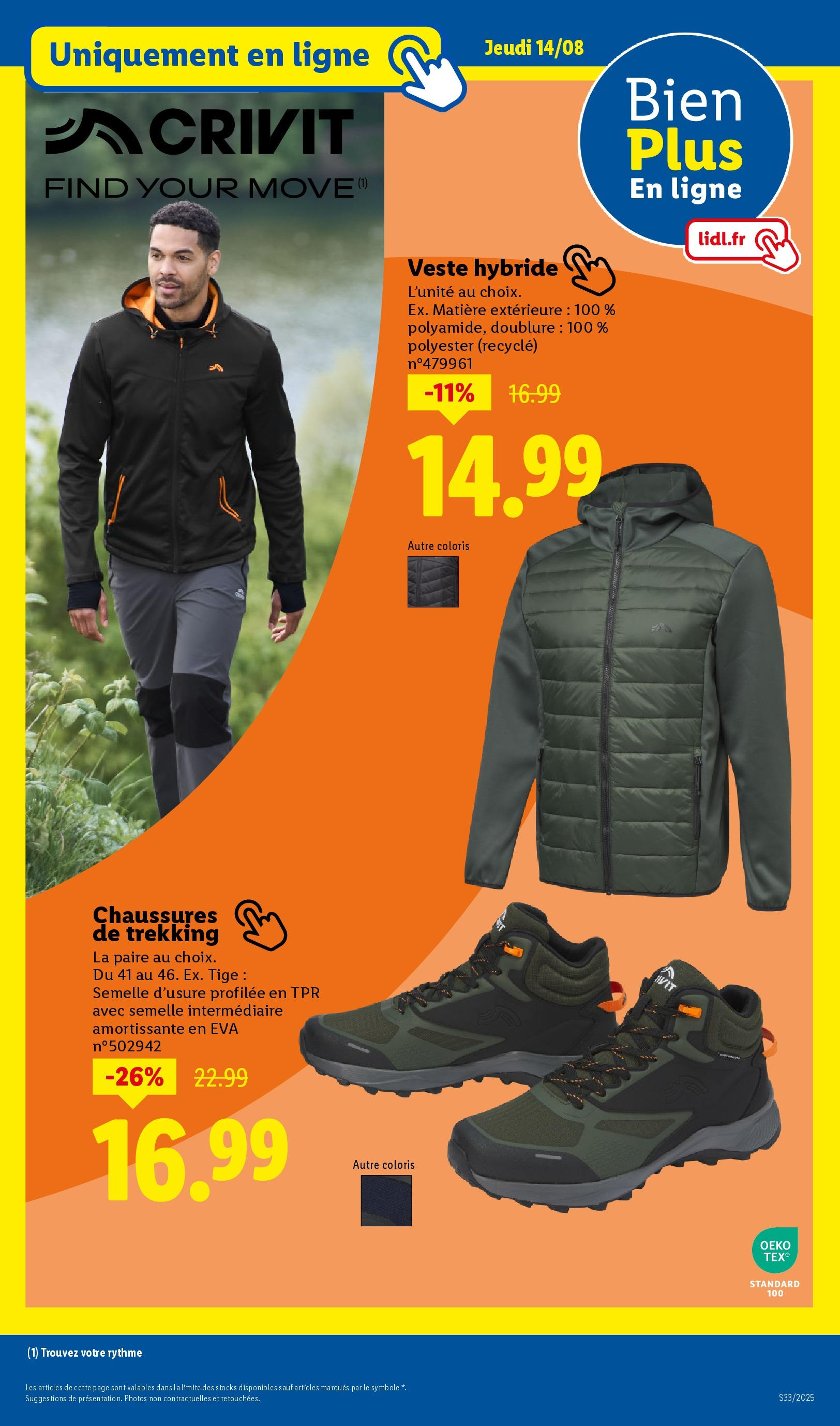Catalogue LIDL du 13/08/2025 | Promo prospectus en ligne | Page: 49 | Produits: Veste