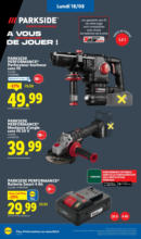 Profitez d'outils puissants et fiables Parkside à des prix exceptionnels chez Lidl.