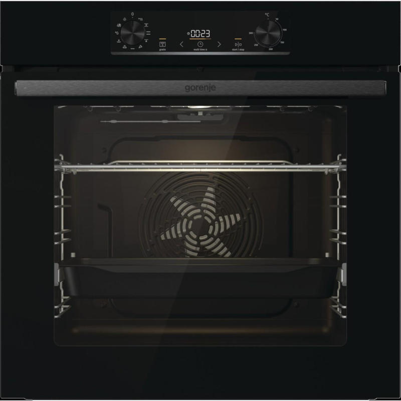 Фурна за вграждане Gorenje BO6735E05B , 77 , А , Водно почистване , Механично