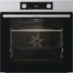 ЗОРА Фурна за вграждане Gorenje BO6735E05X , 77 , Push бутони , А , Водно почистване
