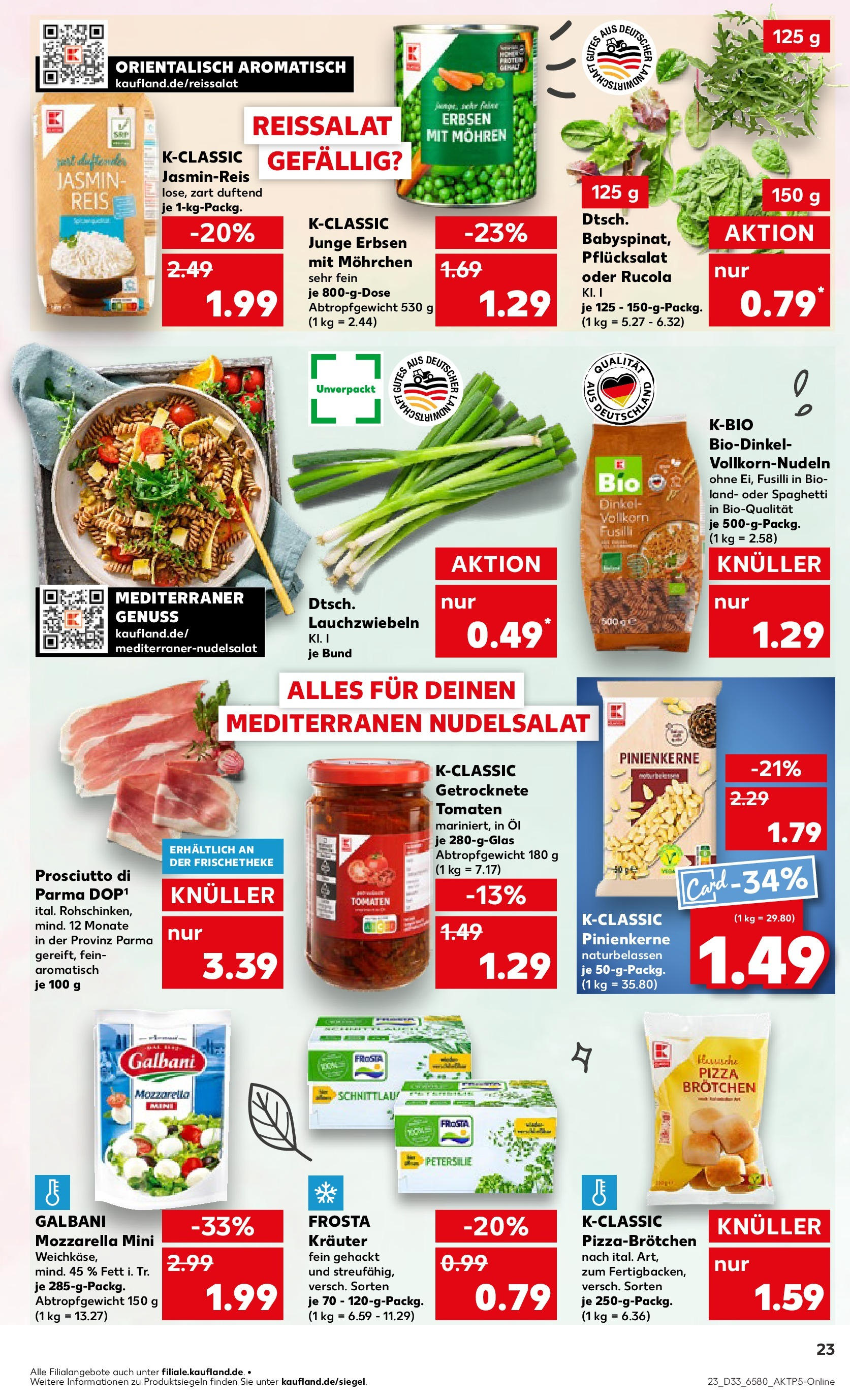 Prospekt Kaufland ab 14.08.2025 » Angebote und Werbung Online | Seite: 25 | Produkte: Jasminreis, Öl, Mohren, Pizza Prospekt Kaufland ab 14.08.2025 » Angebote Online zum Blättern | Seite: 25 | Produkte: Jasminreis, Öl, Mohren, Pizza