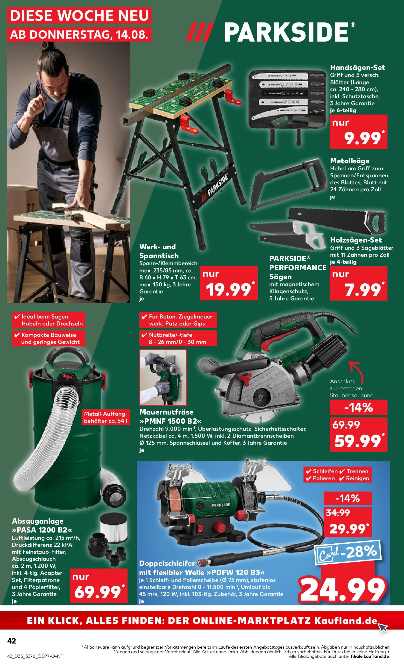 Prospekt Kaufland ab 14.08.2025 » Angebote und Werbung Online | Seite: 42 | Produkte: Adapter, Gewicht Prospekt Kaufland ab 14.08.2025 » Angebote Online zum Blättern | Seite: 42 | Produkte: Adapter, Gewicht