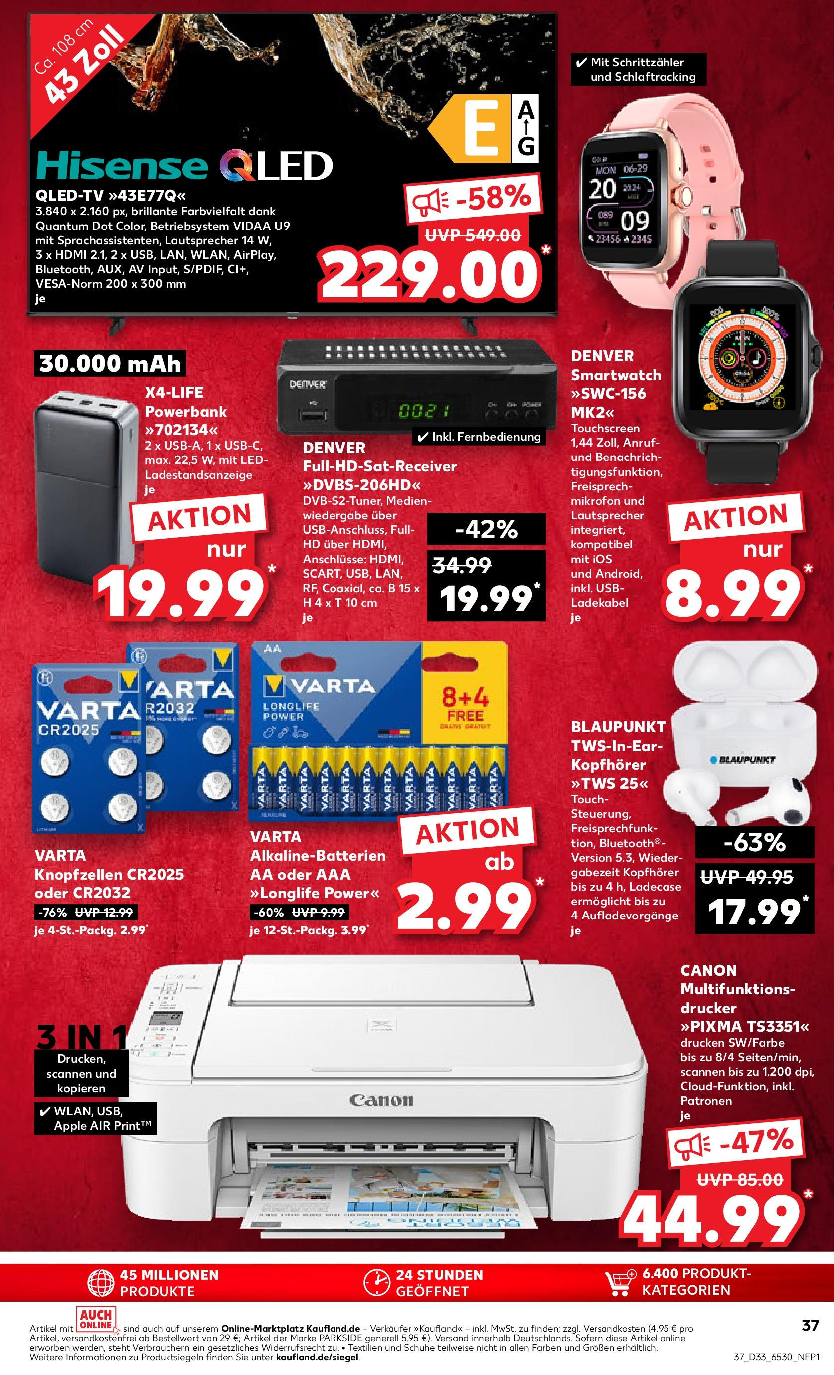 Prospekt Kaufland ab 14.08.2025 » Angebote und Werbung Online | Seite: 37 | Produkte: Mikrofon, Apple, Ladekabel, Receiver Prospekt Kaufland ab 14.08.2025 » Angebote Online zum Blättern | Seite: 37 | Produkte: Mikrofon, Apple, Ladekabel, Receiver