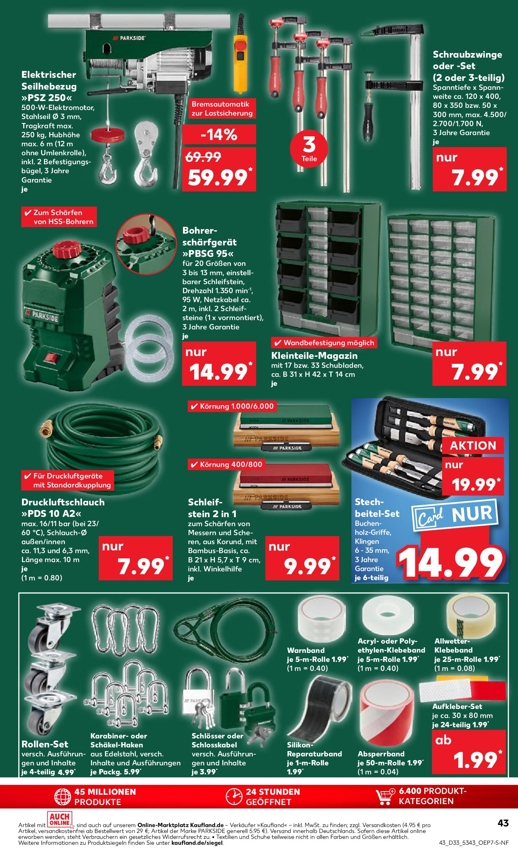 Prospekt Kaufland ab 14.08.2025 » Angebote und Werbung Online | Seite: 43 | Produkte: Hose Prospekt Kaufland ab 14.08.2025 » Angebote Online zum Blättern | Seite: 43 | Produkte: Hose