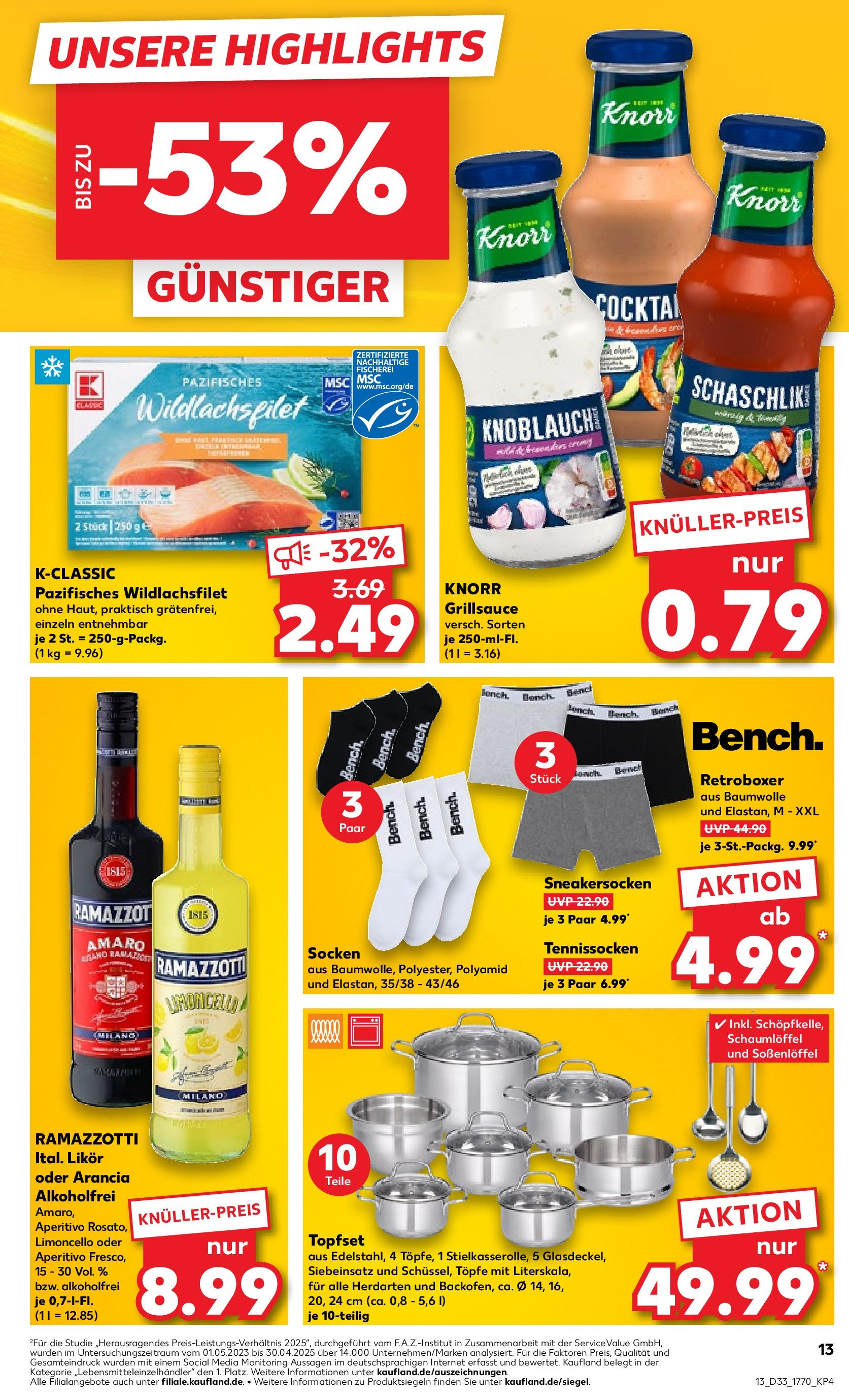 Prospekt Kaufland ab 14.08.2025 » Angebote Online zum Blättern | Seite: 17 | Produkte: Grill, Likör, Limoncello, Boxer